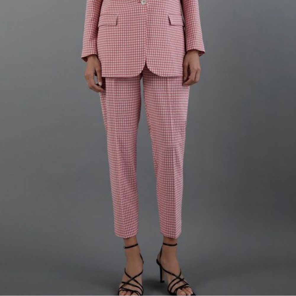 Zara gingham pants